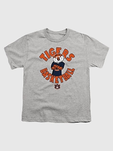 Kids Auburn Tigers Basketball Graphic T-Shirt