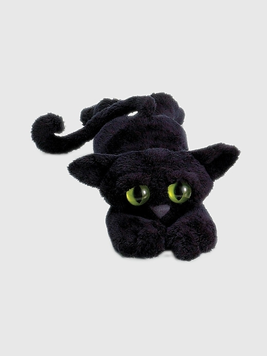 Image number 1 showing, Lanky Cats Ziggy Black Cat Plush Toy