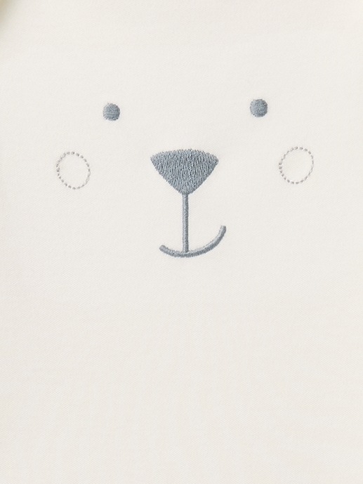 Image number 3 showing, Baby Supima® Bear Bodysuit Outfit Set