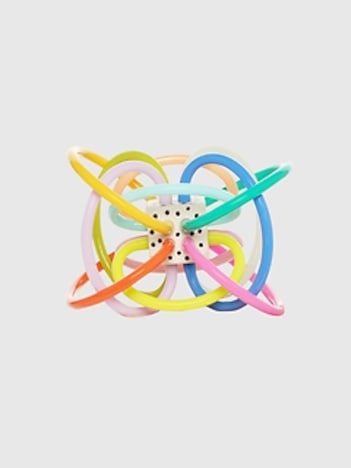 Winkel Colorpop Rattle and Sensory Teether Toy