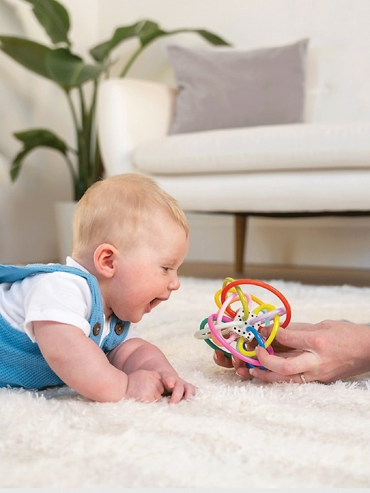 Image number 6 showing, Winkel Colorpop Rattle and Sensory Teether Toy