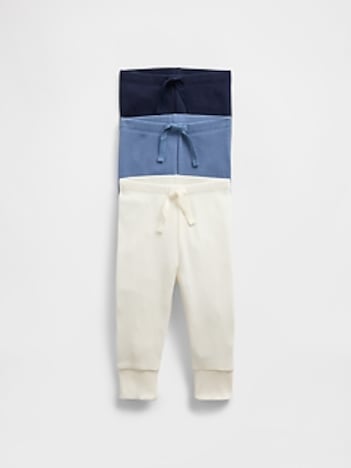 Baby First Favorites TinyRib Pants (3-Pack)