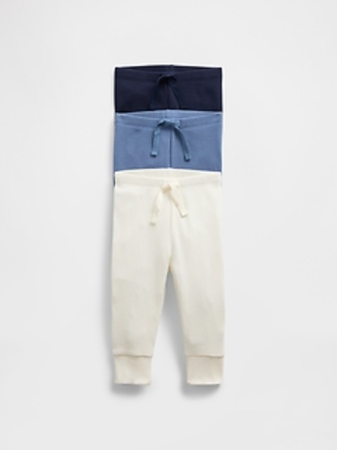 Baby First Favorites TinyRib Pants (3-Pack)