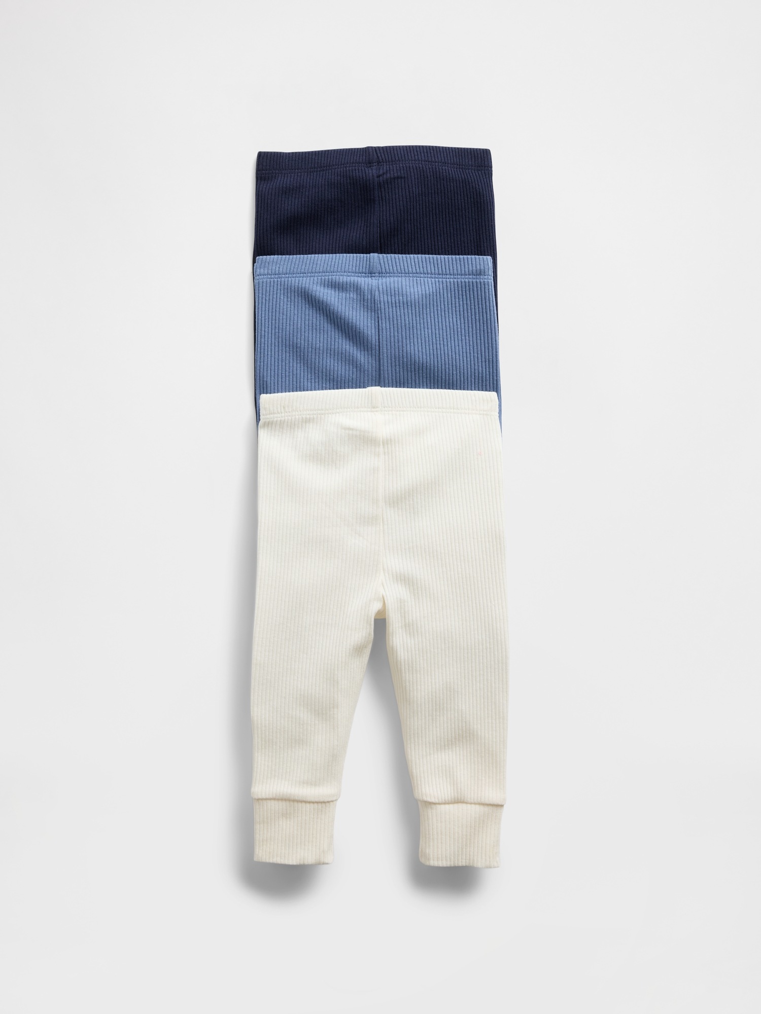 Детские брюки Gap Baby First Favorites TinyRib Pants (3-Pack) — фото 2
