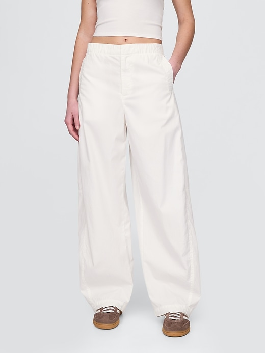 Image number 2 showing, Low Rise Barrel Parachute Pants