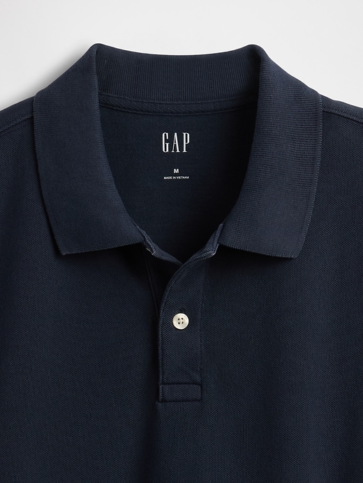 Image number 4 showing, Relaxed Pique Polo Shirt