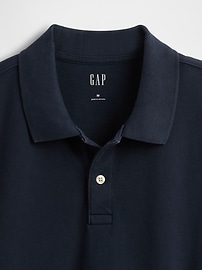 Relaxed Pique Polo Shirt