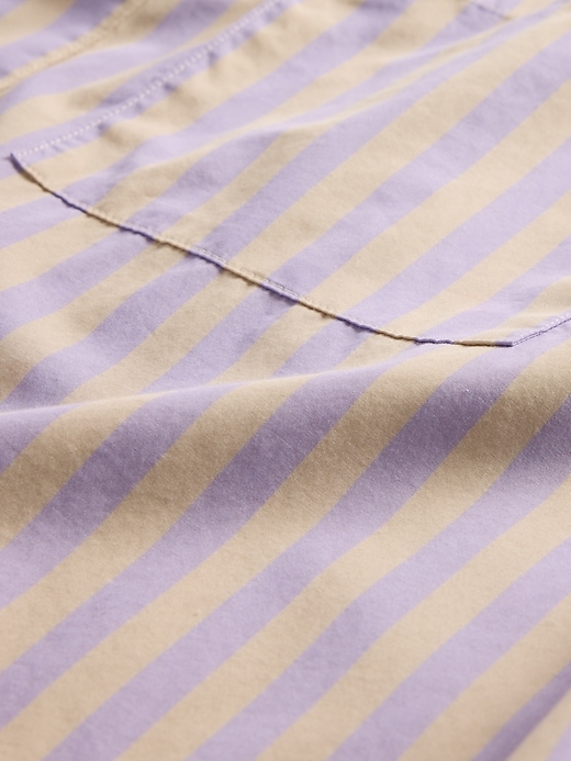 Image number 4 showing, Organic Cotton Oversized Poplin Shirt