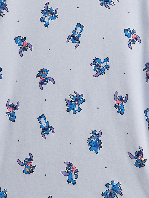 Image number 4 showing, Lilo & Stitch Kids Organic Brushed Cotton PJ Set