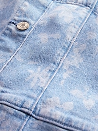 Kids Denim Floral Dress