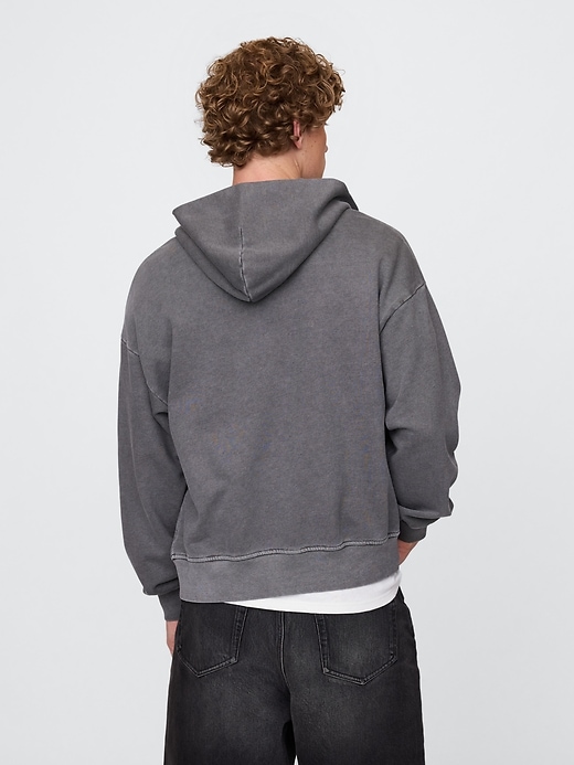 Image number 3 showing, Heavyweight Oversized Zip Hoodie