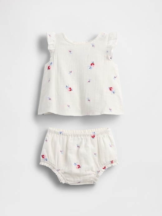 Baby Crinkle Gauze Outfit Set