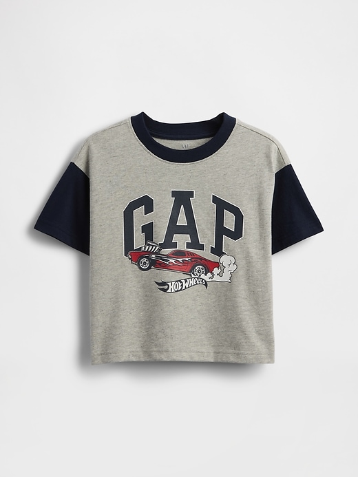 Image number 1 showing, Baby & Toddler Oversized Hot Wheels Graphic T-Shirt