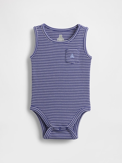 Image number 1 showing, Baby First Favorites Pocket Tank Bodysuit