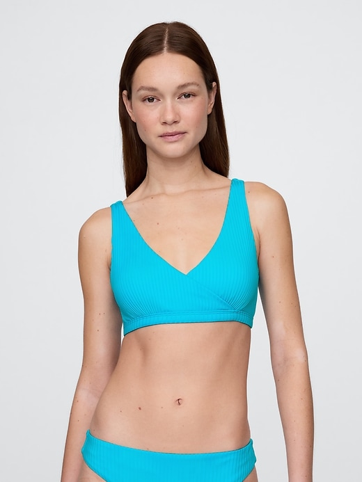 Image number 1 showing, Rib Bikini Top