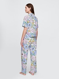 Linen-Blend PJ Pants