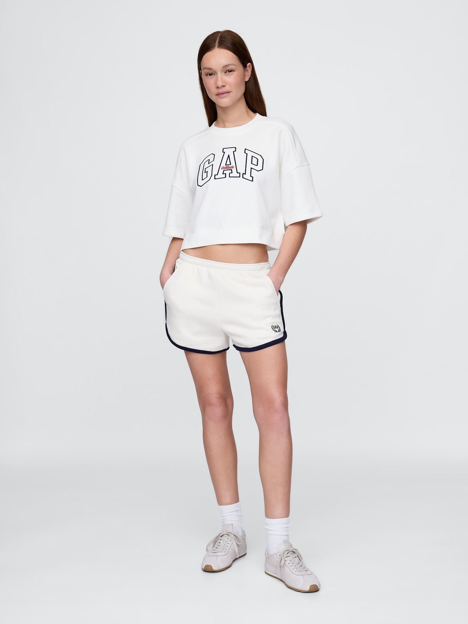 VintageSoft Gap Logo Dolphin Sweat Shorts