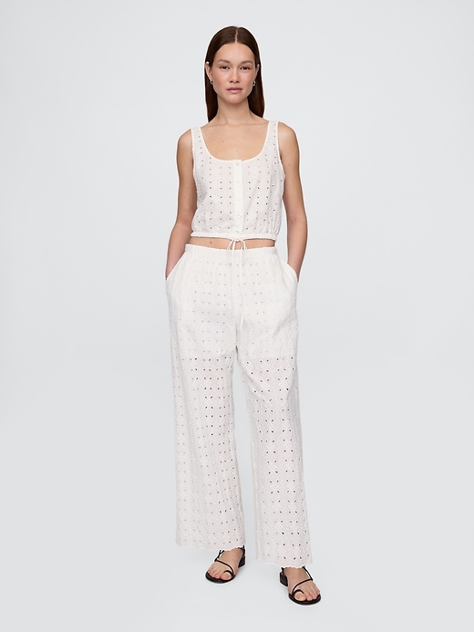Image number 2 showing, Cinched-Hem Cropped Top
