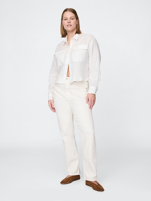Image number 6 showing, Curvy High Rise '90s Straight Jeans