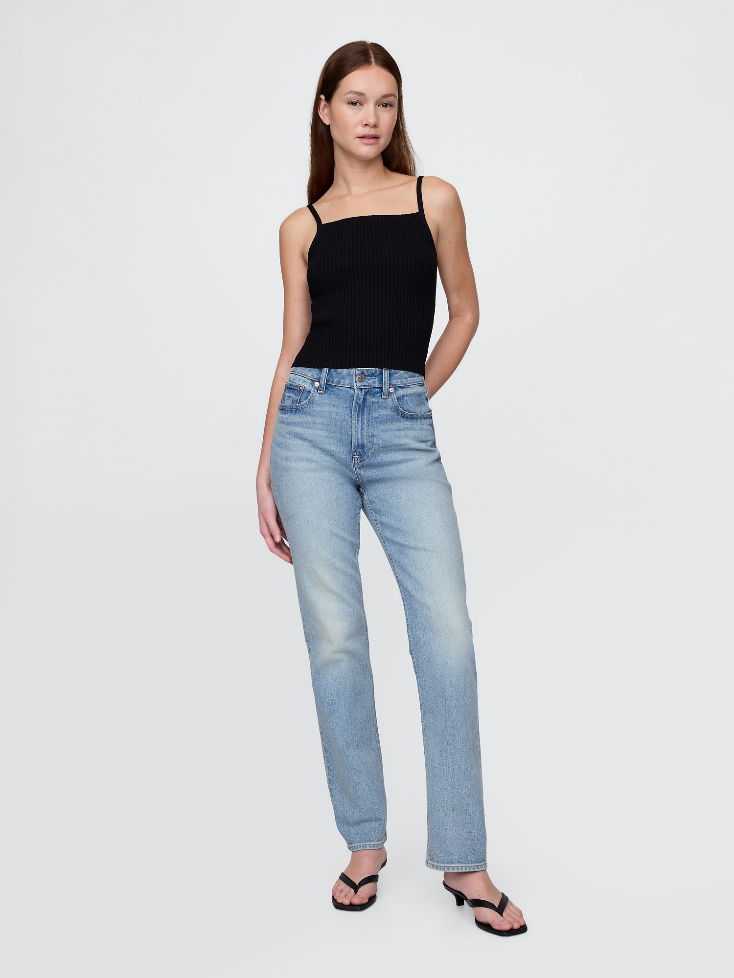 Curvy High Rise '90s Straight Jeans