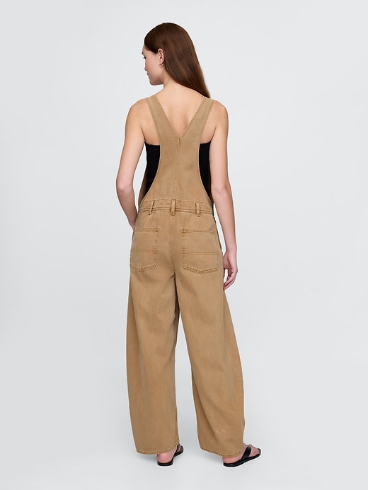 Image number 4 showing, UltraSoft Denim Horseshoe Overalls