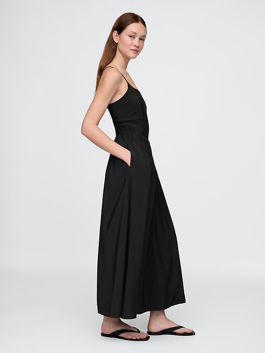 Image number 3 showing, Drop-Waist Maxi Dress