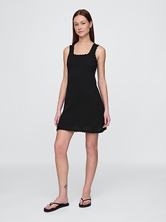 Crochet Mini Dress