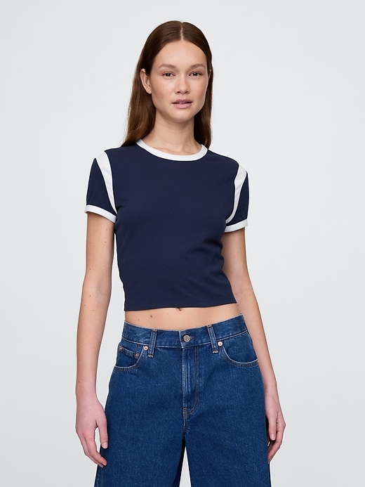 Image number 1 showing, Cotton Jersey Baby T-Shirt
