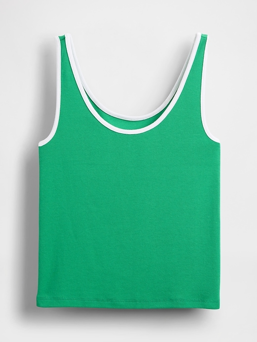 Image number 4 showing, Modern Cropped Tank Top