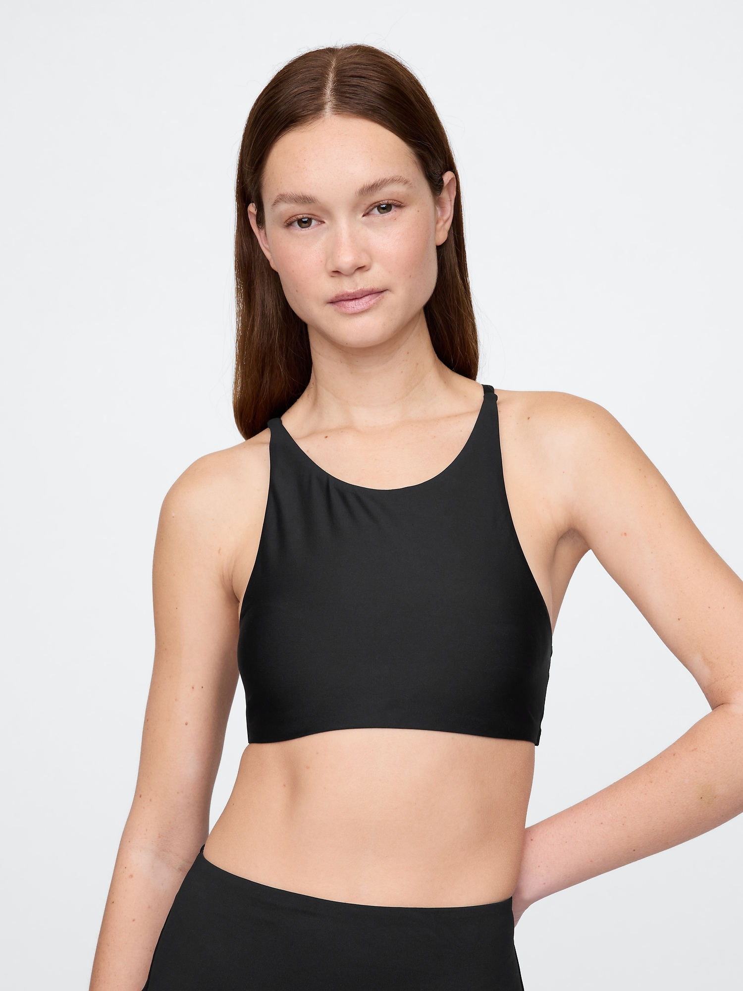 High-Neck Bikini Top