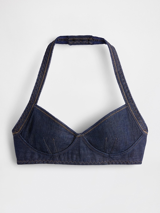 Image number 7 showing, GapStudio Denim Bralette