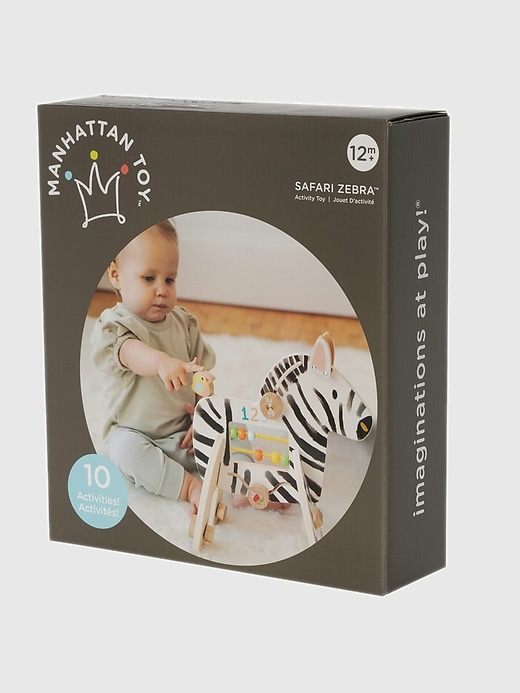 Image number 8 showing, Safari Zebra Activity Toy