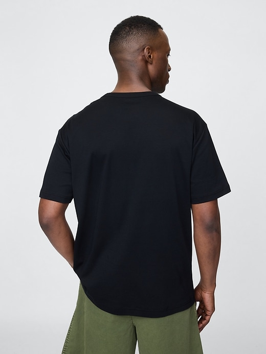 Image number 3 showing, Supima® Cotton Relaxed T-Shirt