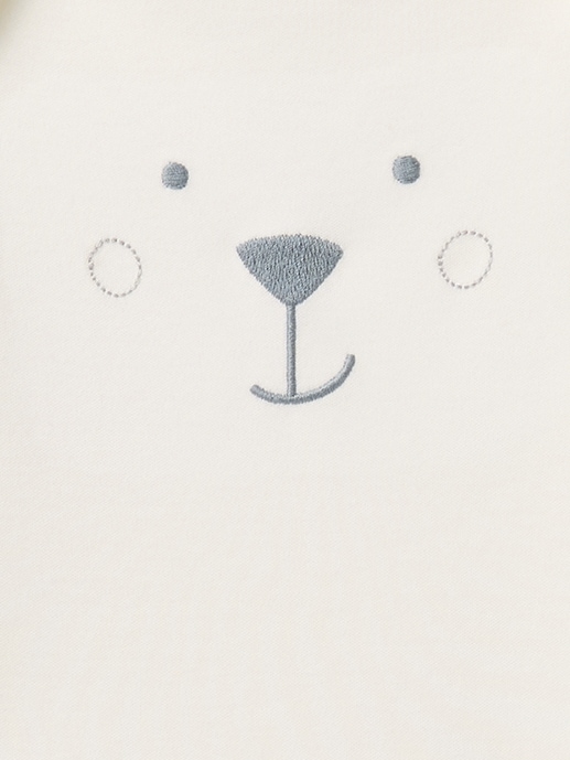 Image number 3 showing, Baby Supima® Bear Bodysuit Outfit Set