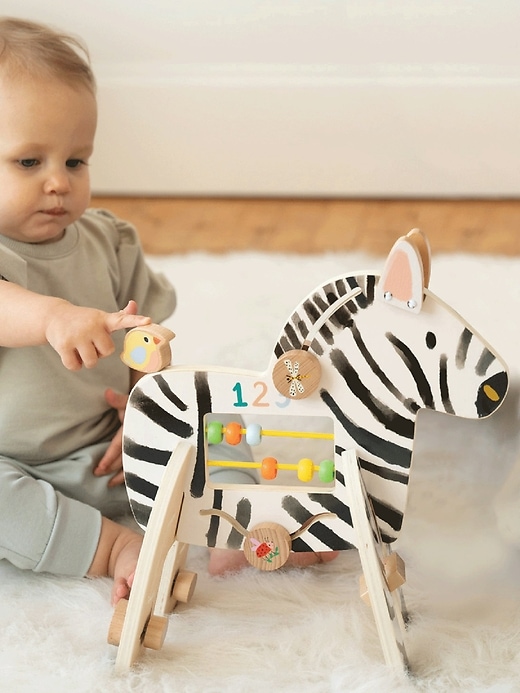 Image number 6 showing, Safari Zebra Activity Toy