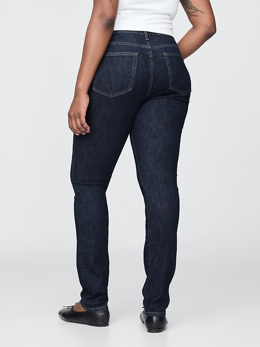 Image number 7 showing, Mid Rise True Skinny Jeans