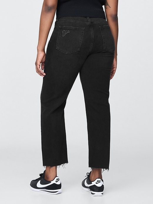 Image number 7 showing, High Rise Cheeky Straight Jeans