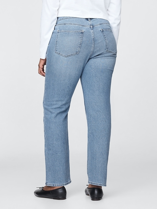 Image number 7 showing, High Rise ’90s Straight Jeans