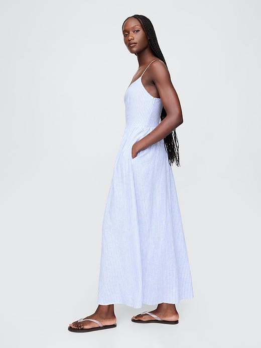 Image number 3 showing, Drop-Waist Maxi Dress