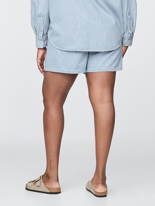 Image number 7 showing, Mid Rise Easy Denim Boxer Shorts