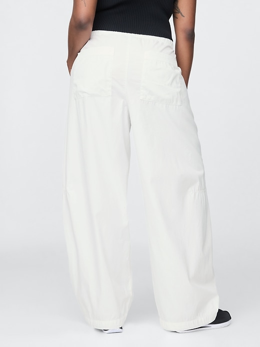 Image number 6 showing, Low Rise Barrel Parachute Pants