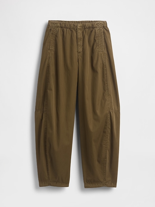 Image number 7 showing, Low Rise Barrel Parachute Pants