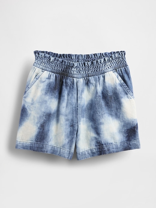 Image number 2 showing, Baby & Toddler Denim Pull-On Shorts