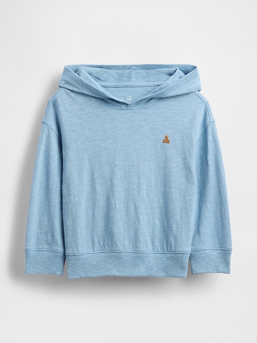 Image number 2 showing, Baby & Toddler Organic Cotton Hooded T-Shirt