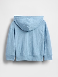 Baby & Toddler Organic Cotton Hooded T-Shirt