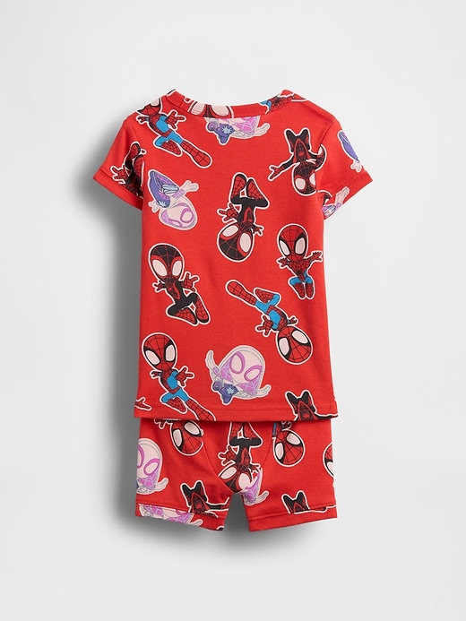 Image number 2 showing, Baby & Toddler Marvel Organic Brushed Cotton PJ Set