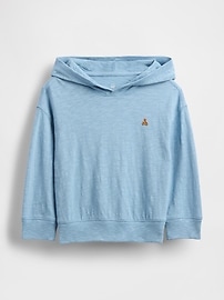 Baby & Toddler Organic Cotton Hooded T-Shirt