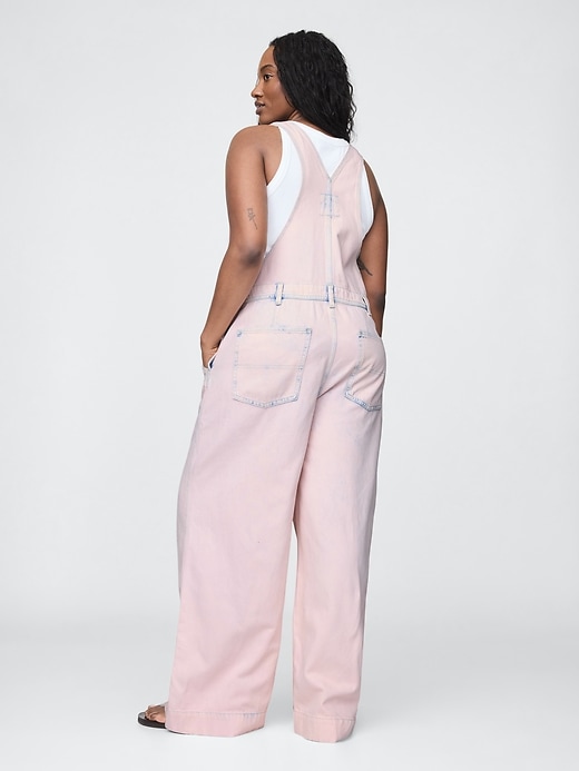 Image number 6 showing, UltraSoft Denim Baggy Overalls