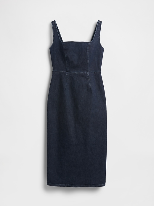 Image number 6 showing, Denim Bodycon Midi Dress