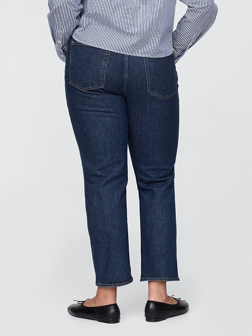 Image number 7 showing, High Rise Cheeky Straight Jeans